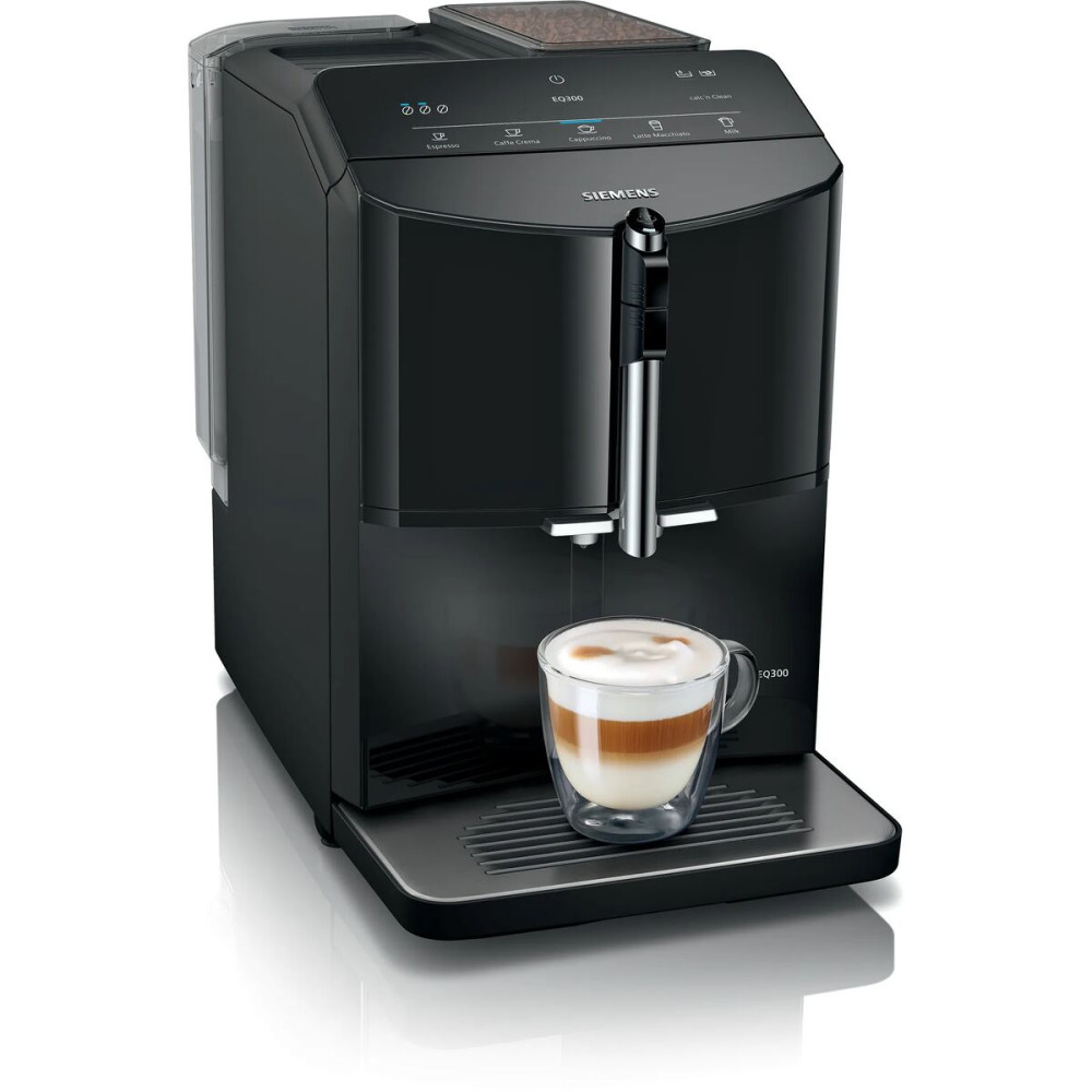 Superautomatic Coffee Maker Siemens AG TF301E09 Black 1300 W 15 bar 1,4 L