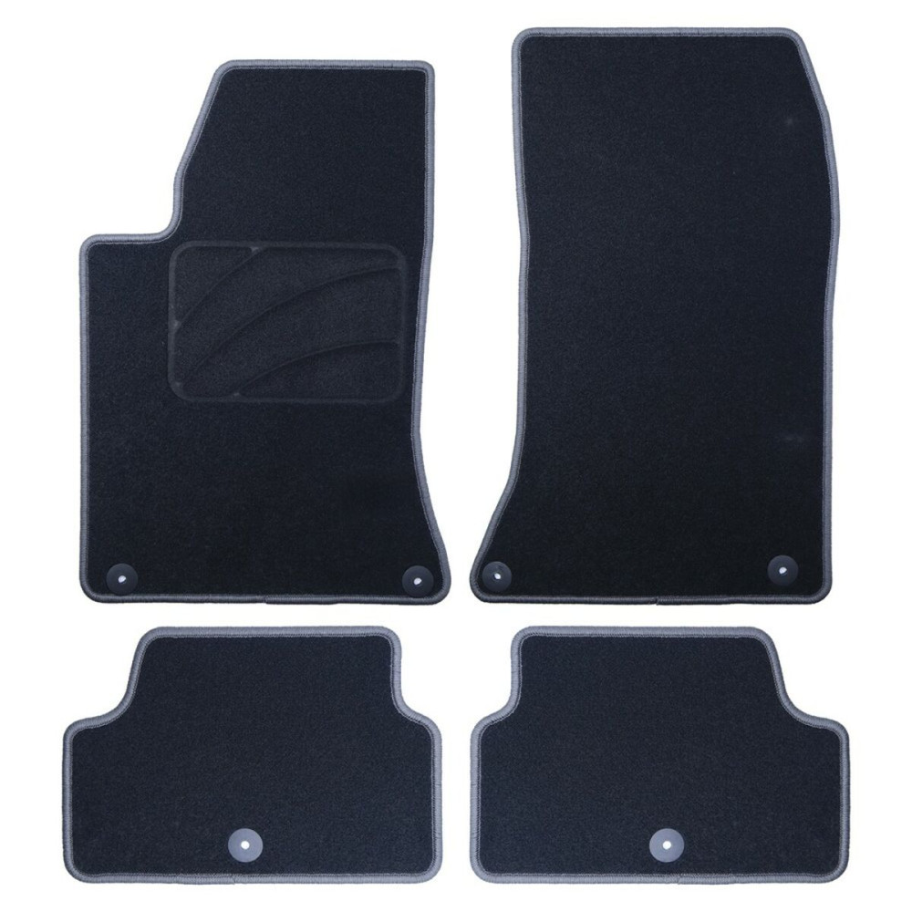 Car Floor Mat Set OCC Motorsport OCCIF0003GD Dark grey Infinity Q30 5 Pieces