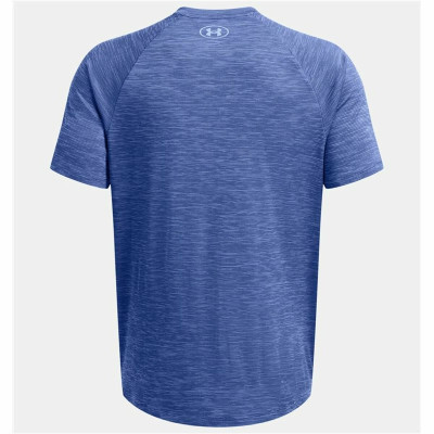 Men’s Short Sleeve T-Shirt Under Armour Tech Textured Ss Dark blue