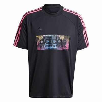 Men’s Short Sleeve T-Shirt Adidas Tiro Aop
