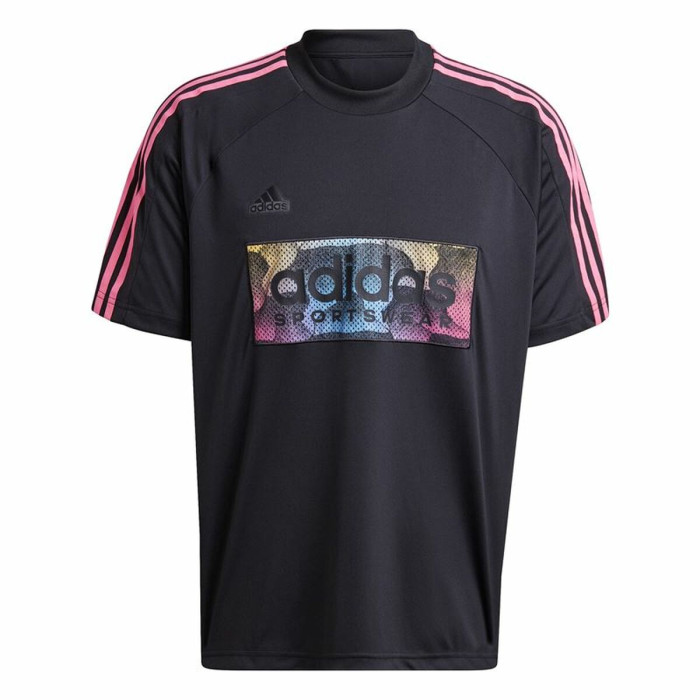 Men’s Short Sleeve T-Shirt Adidas Tiro Aop