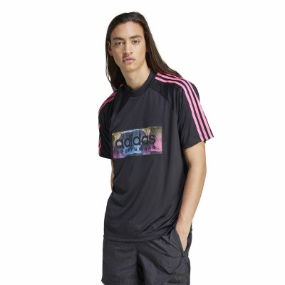 Men’s Short Sleeve T-Shirt Adidas Tiro Aop