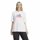 Women’s Short Sleeve T-Shirt Adidas Flower Badge of Sports Gt