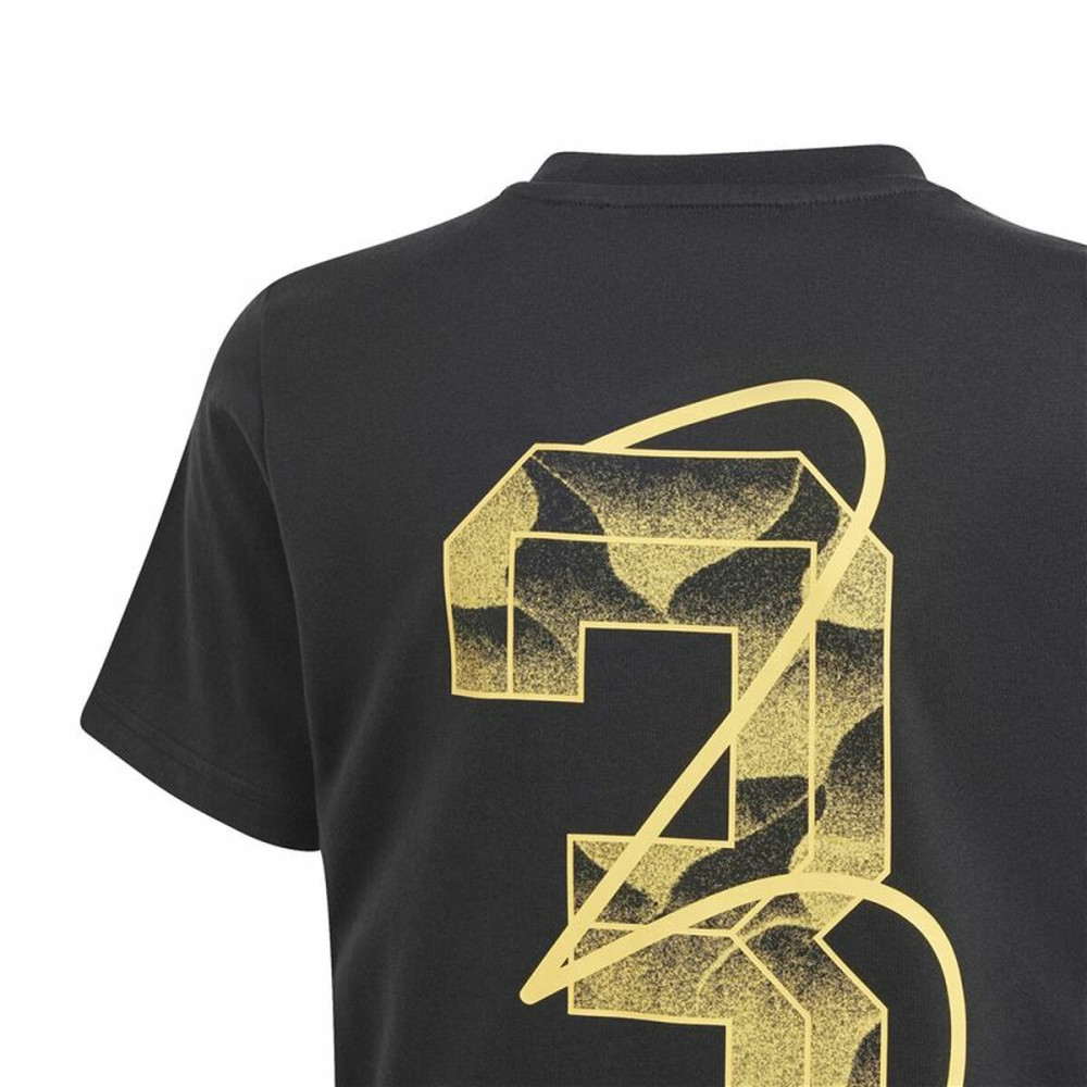 Short Sleeve T-Shirt Adidas Hot G Black