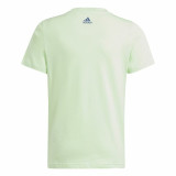Child's Short Sleeve T-Shirt Adidas G Lin Light Green