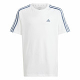 Child's Short Sleeve T-Shirt Adidas Essentials White