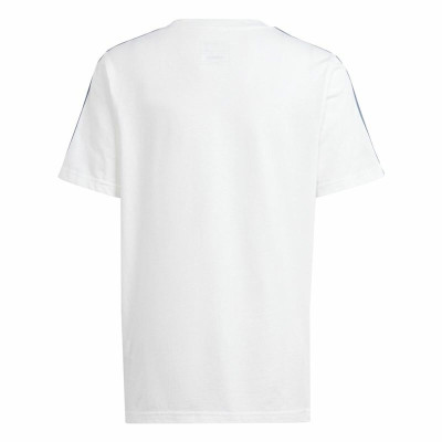 Child's Short Sleeve T-Shirt Adidas Essentials White