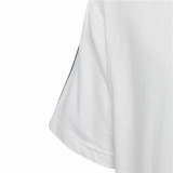 Child's Short Sleeve T-Shirt Adidas Essentials White