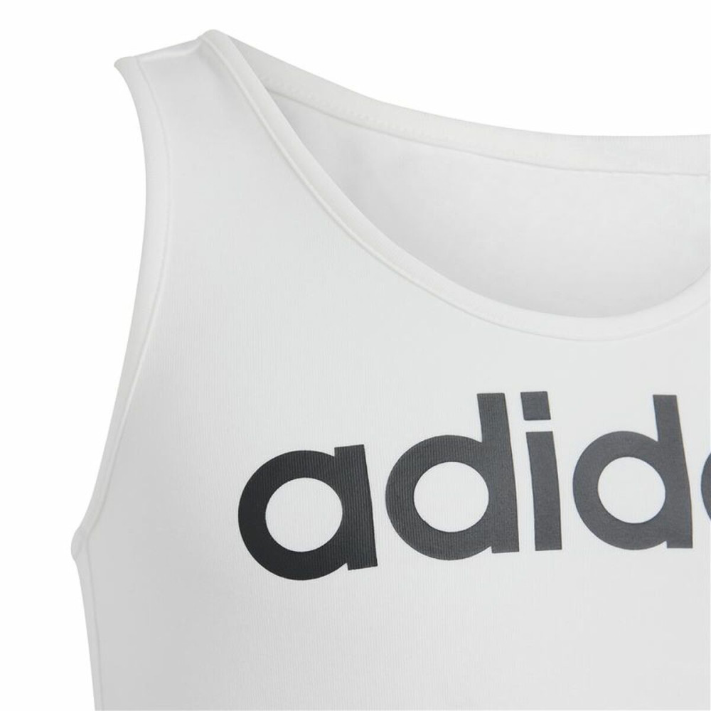 Tank Top Kids Adidas Linear White