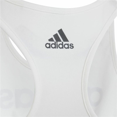 Tank Top Kids Adidas Linear White