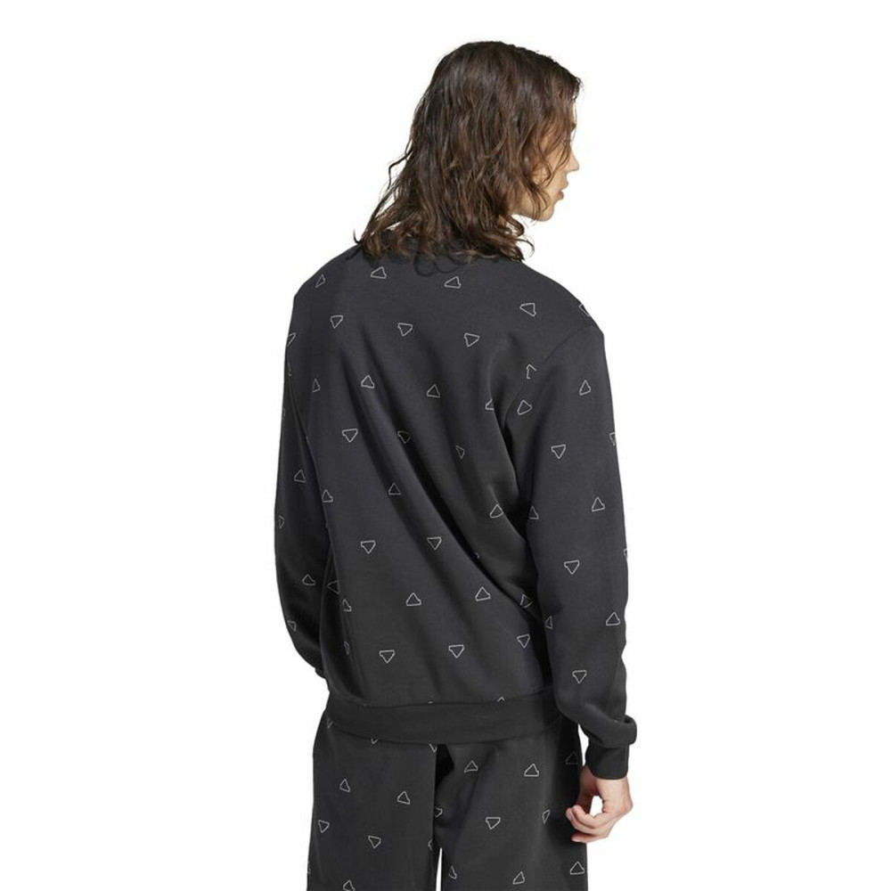 Men’s Sweatshirt without Hood Adidas Mngrm Black