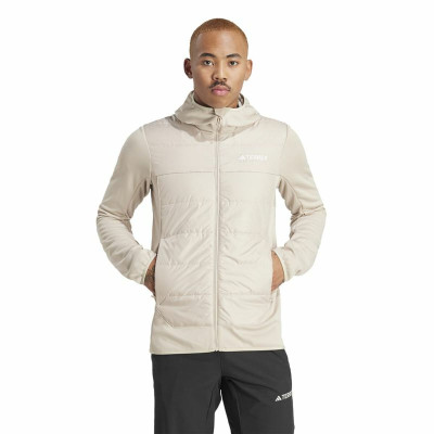 Men's Sports Jacket Adidas Multi Hyb White