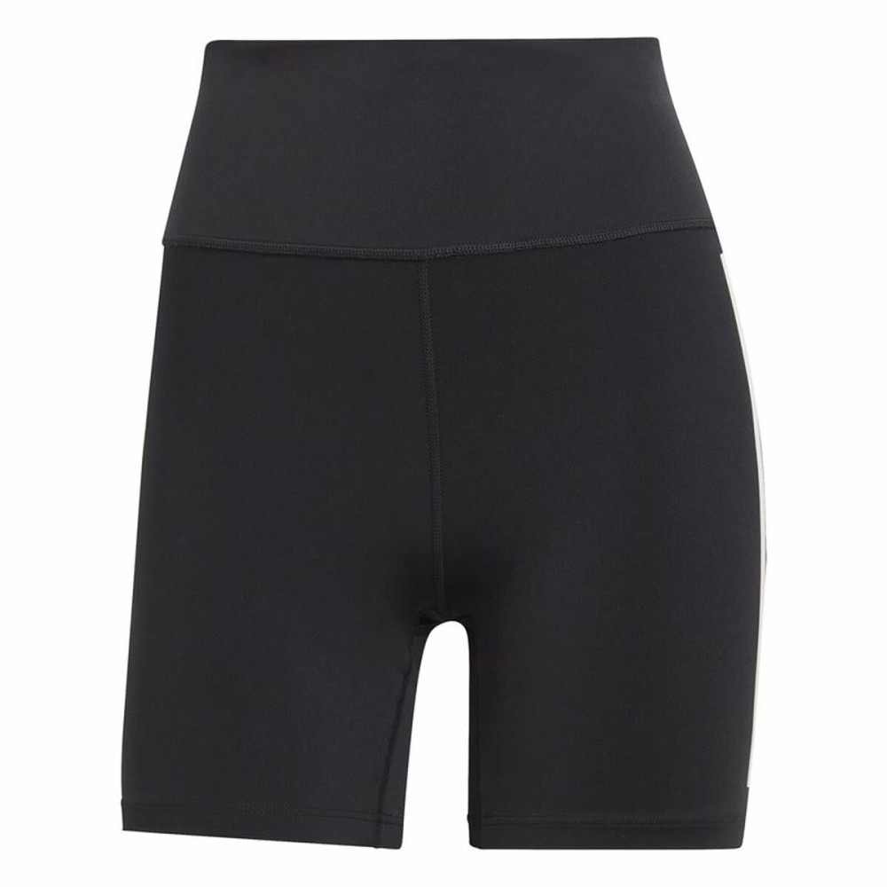 Sport leggings for Women Adidas Dailyrun 3Stripes 5In Black