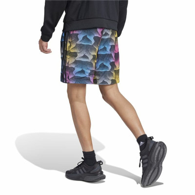 Sports Shorts Adidas Tiro Aop Blue Black