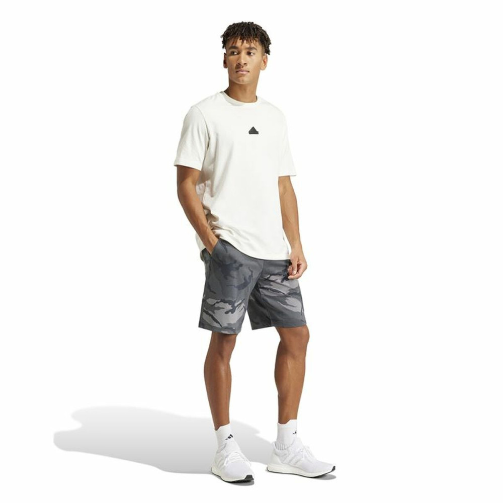 Sports Shorts Adidas Camo Grey