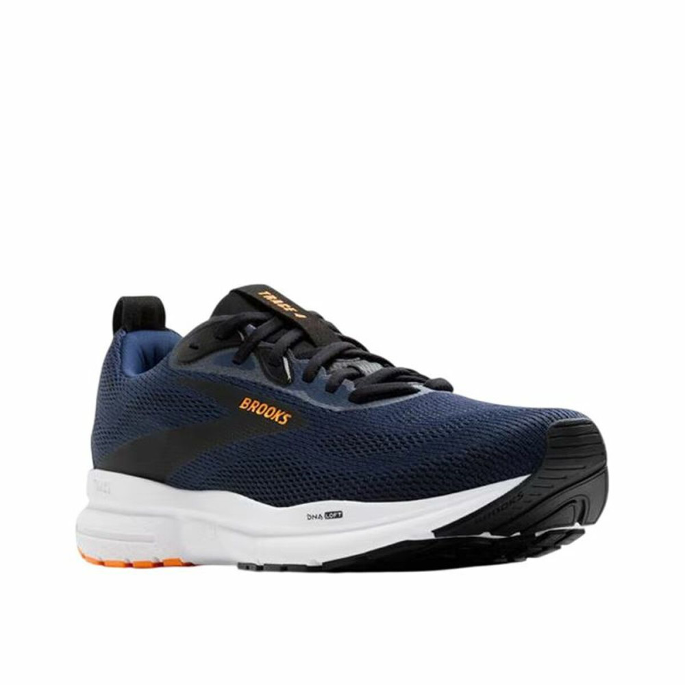 Running Shoes for Adults Brooks Trace 4 Black Dark blue
