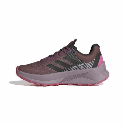 Sports Trainers for Women Adidas Terrex Soulstride Flow Gtx Red Burgundy