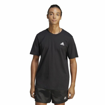 Men’s Short Sleeve T-Shirt Adidas Training Black