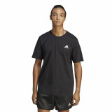 Men’s Short Sleeve T-Shirt Adidas Training Black