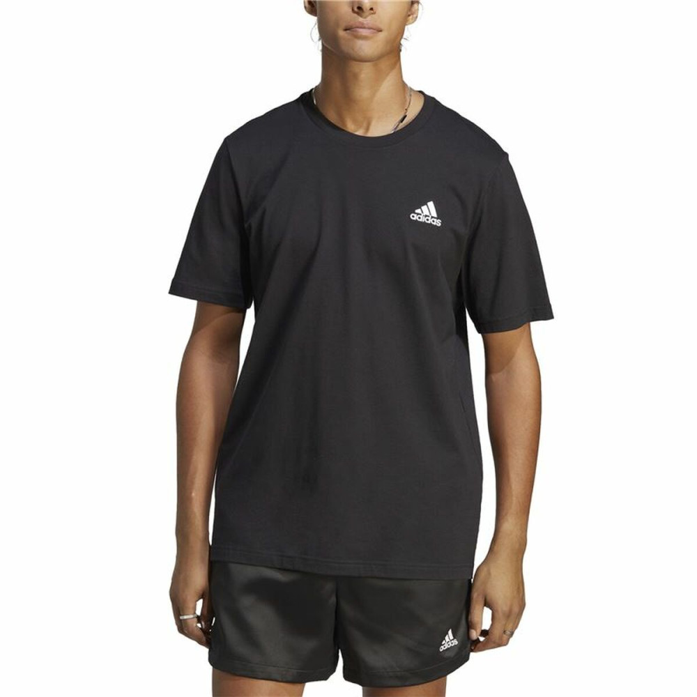 Men’s Short Sleeve T-Shirt Adidas Training Black