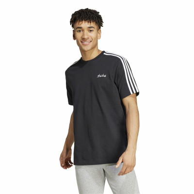 Men’s Short Sleeve T-Shirt Adidas Gallery Graphic Black