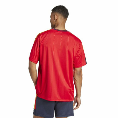 Men’s Short Sleeve T-Shirt Adidas Tiro Nations Pack Red