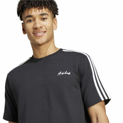 Men’s Short Sleeve T-Shirt Adidas Gallery Graphic Black