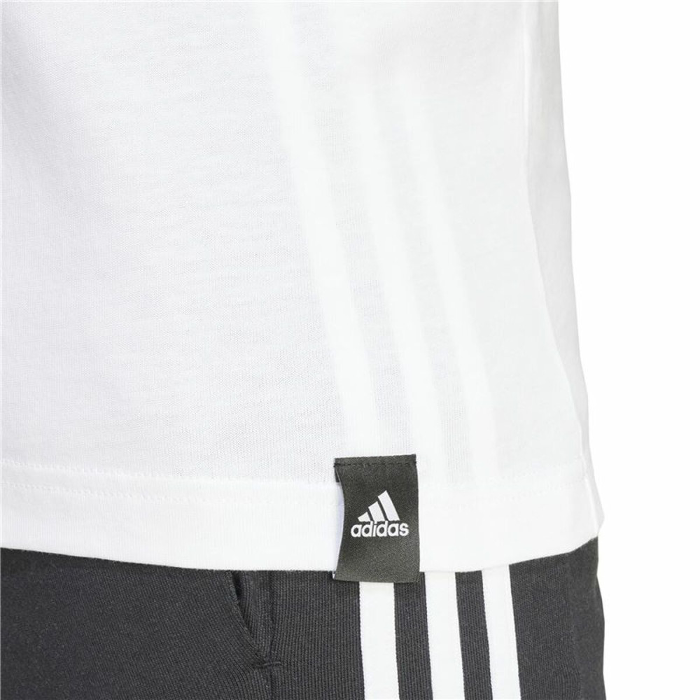Men’s Short Sleeve T-Shirt Adidas Codes Bos Graphic White