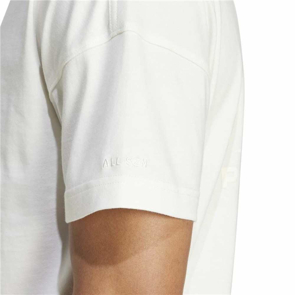 Men’s Short Sleeve T-Shirt Adidas All Szn Graphic White