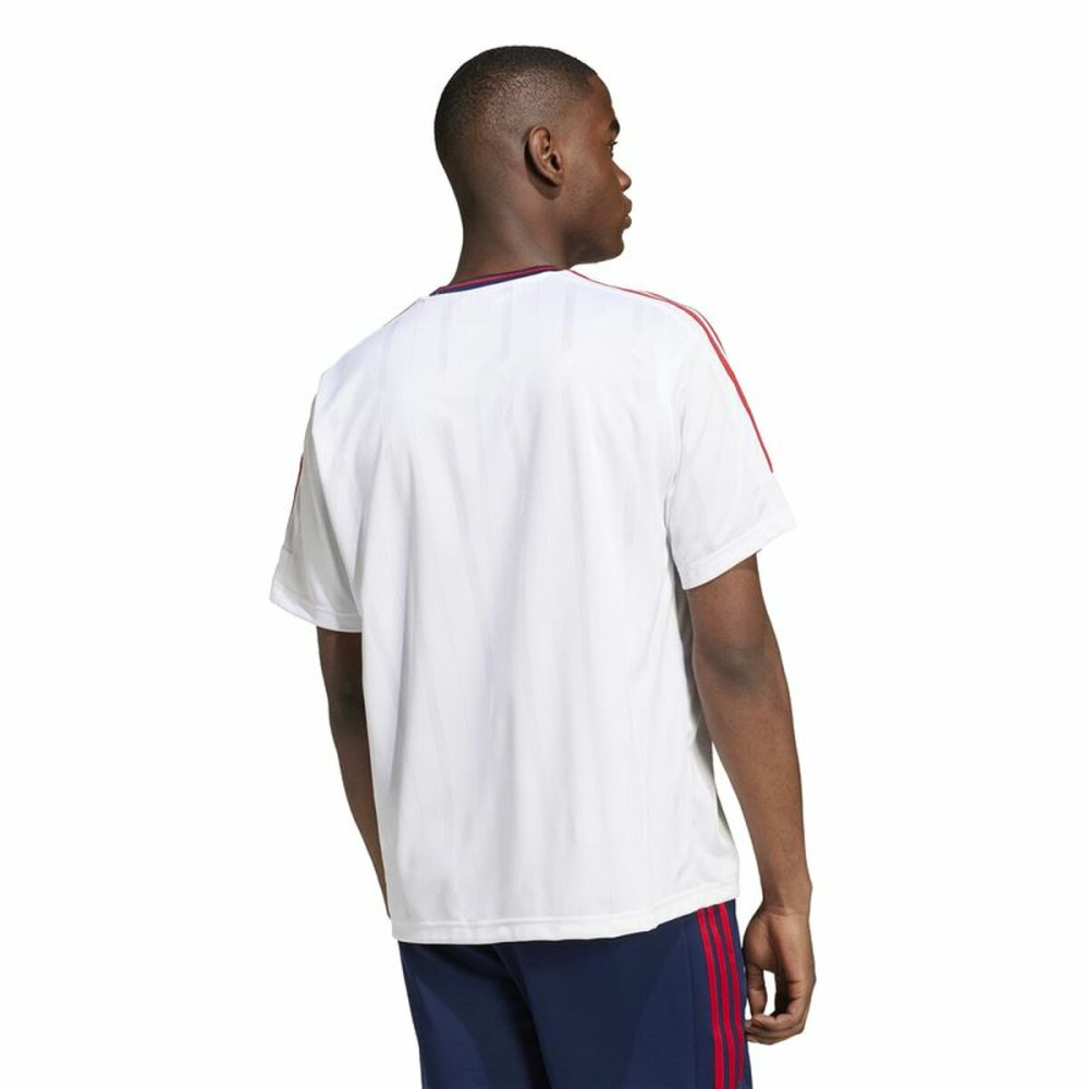 Men’s Short Sleeve T-Shirt Adidas Tiro Nations Pack White