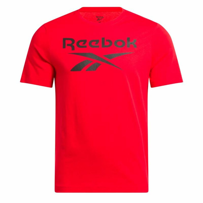 Men’s Short Sleeve T-Shirt Reebok Reebok Identity Big Red