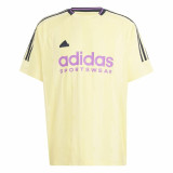 Men’s Short Sleeve T-Shirt Adidas House Of Tiro Jacquard Yellow