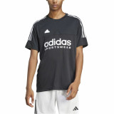 Men’s Short Sleeve T-Shirt Adidas Tiro Q1 Black