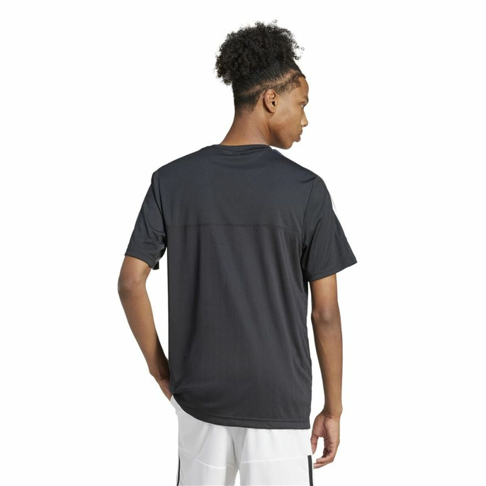 Men’s Short Sleeve T-Shirt Adidas Tiro Q1 Black