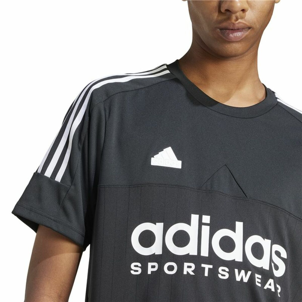 Men’s Short Sleeve T-Shirt Adidas Tiro Q1 Black