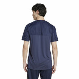 Men’s Short Sleeve T-Shirt Adidas Tiro Blue