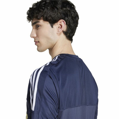 Men’s Short Sleeve T-Shirt Adidas Tiro Blue