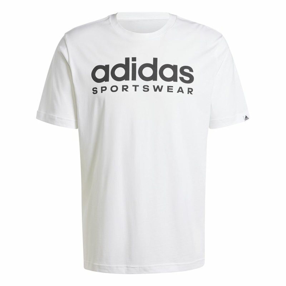 Men’s Short Sleeve T-Shirt Adidas Spw White