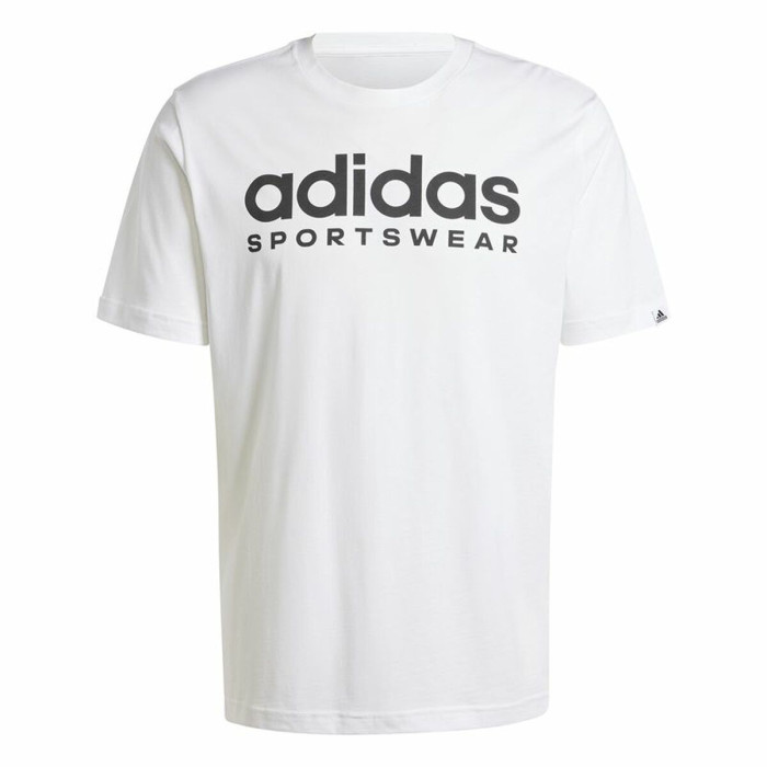 Men’s Short Sleeve T-Shirt Adidas Spw White