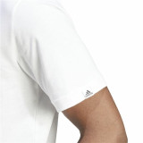 Men’s Short Sleeve T-Shirt Adidas Spw White