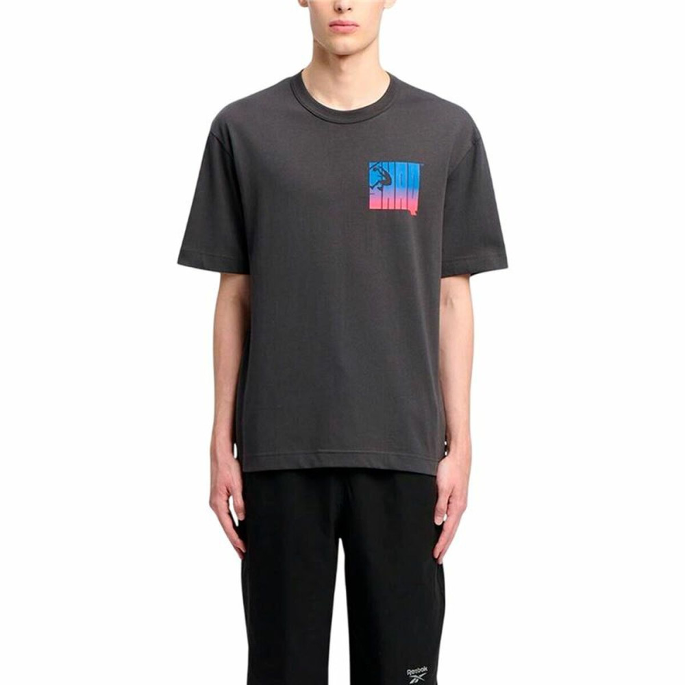 Men’s Short Sleeve T-Shirt Reebok Gs Hs Shaq Silo Logo Black