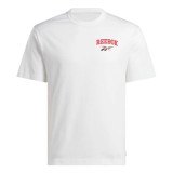 Men’s Short Sleeve T-Shirt Reebok Gs Hs Guaranteed Tee White