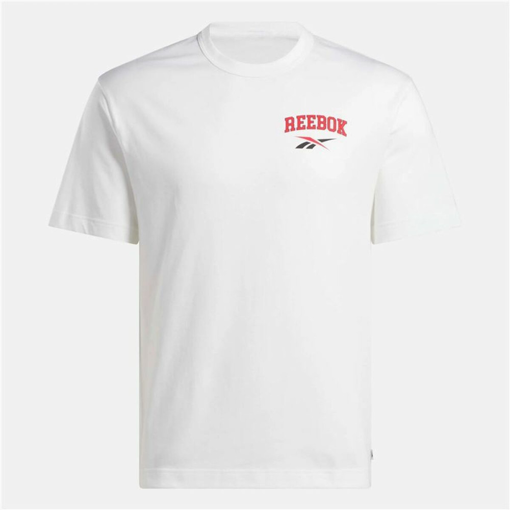 Men’s Short Sleeve T-Shirt Reebok Gs Hs Guaranteed Tee White