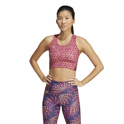 Men’s Short Sleeve T-Shirt Adidas Adizero X Farm Maroon