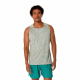 Tank Top Men Asics Fujitrail Singlet Grey Light grey