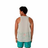 Tank Top Men Asics Fujitrail Singlet Grey Light grey