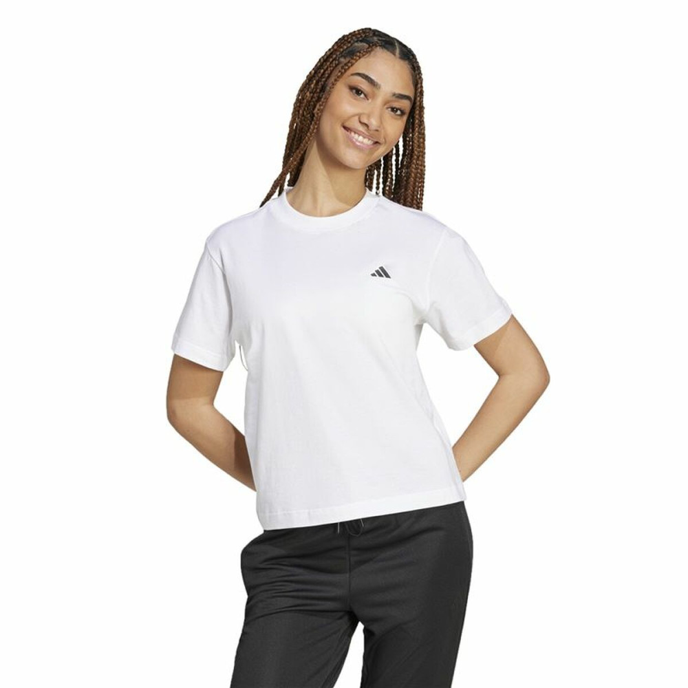 Women’s Short Sleeve T-Shirt Adidas Essentials White