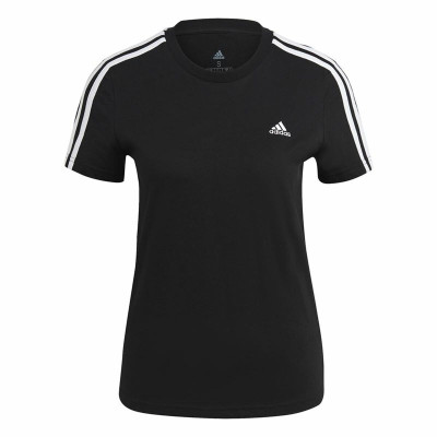 Women’s Short Sleeve T-Shirt Adidas 3S T Black