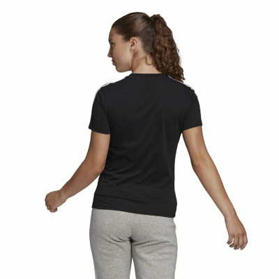 Women’s Short Sleeve T-Shirt Adidas 3S T Black