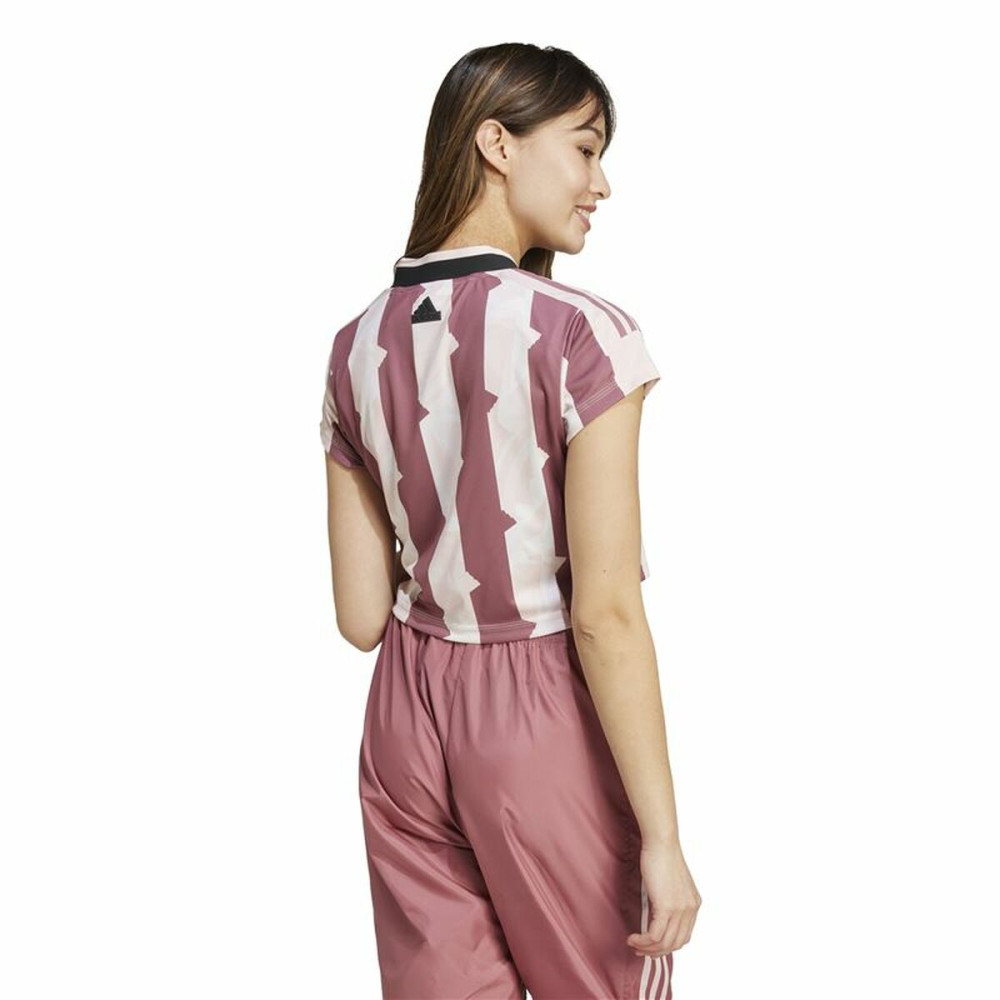 Women’s Short Sleeve T-Shirt Adidas Tiro Cut Pink